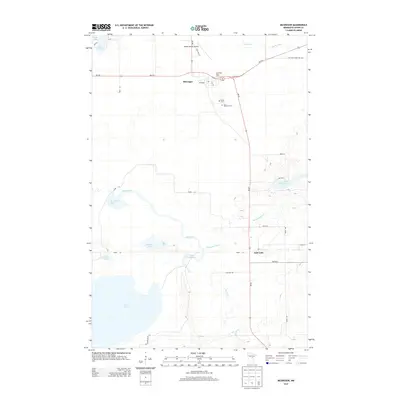 2013 Map of McGregor, 2013 Print
