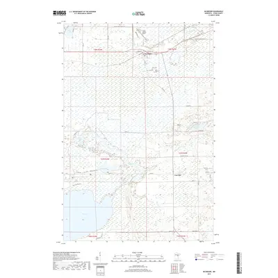 2019 Map of McGregor, 2019 Print