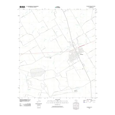 2010 Map of McGregor, 2010 Print