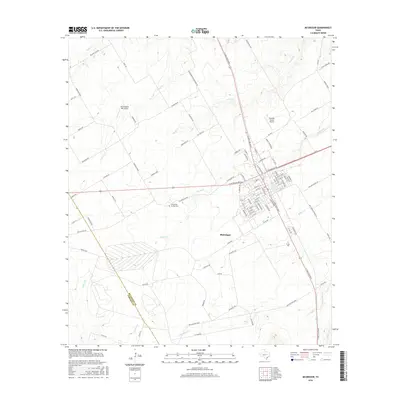 2016 Map of McGregor, 2016 Print