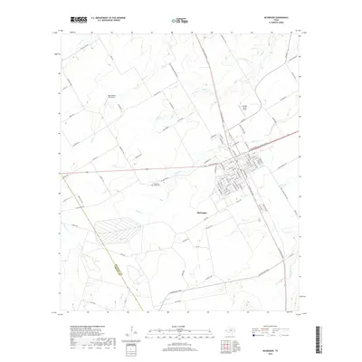 2019 Map of McGregor, 2019 Print
