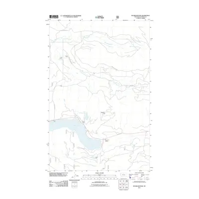 2011 Map of McGregor Peak, 2011 Print