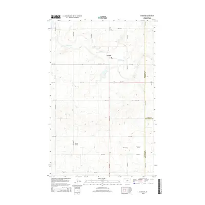 2014 Map of McGregor, 2014 Print
