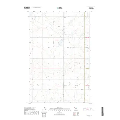 2020 Map of McGregor, 2020 Print