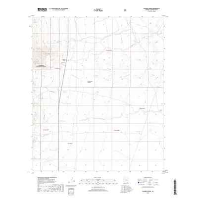 2018 Map of McGrew Spring, 2018 Print
