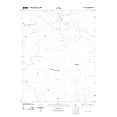 2012 Map of McGuire Ridge, 2012 Print