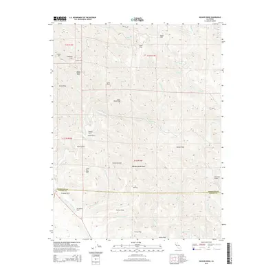 2015 Map of McGuire Ridge, 2015 Print