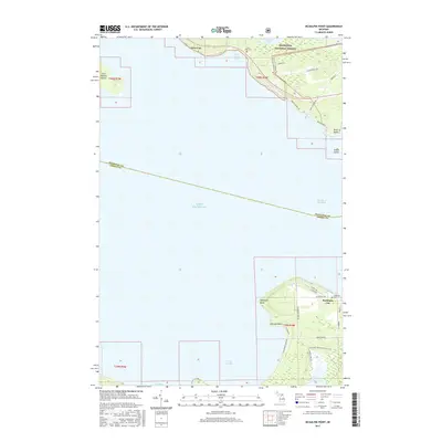 2017 Map of McGulpin Point, 2017 Print