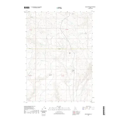 2020 Map of McHan Reservoir, 2020 Print