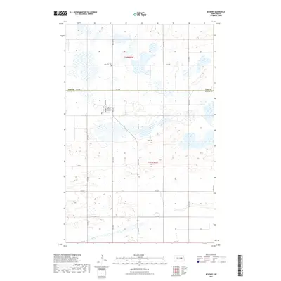 2017 Map of McHenry, 2017 Print