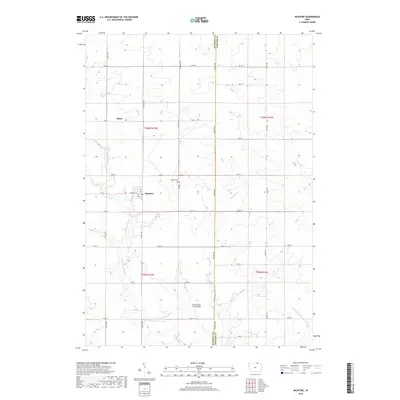2018 Map of McIntire, 2018 Print