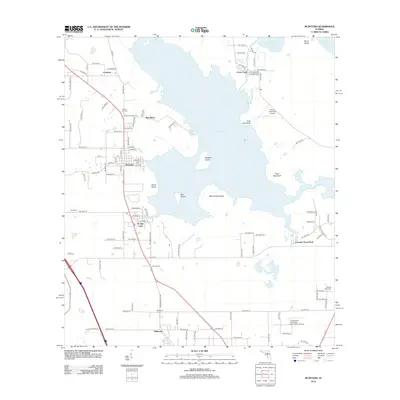 2012 Map of McIntosh, 2012 Print