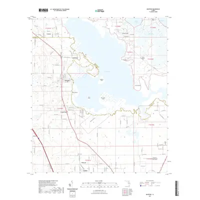 2021 Map of McIntosh, 2021 Print