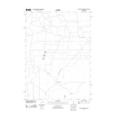 2012 Map of McIntosh Meadows, 2012 Print