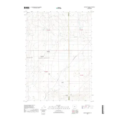2018 Map of McIntosh Meadows, 2018 Print
