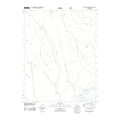 2011 Map of McIntosh Mountain, 2011 Print