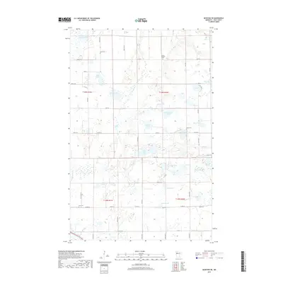 2019 Map of McIntosh NE, 2019 Print