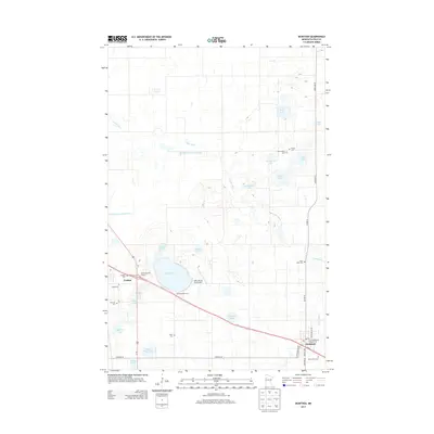 2013 Map of McIntosh, 2013 Print
