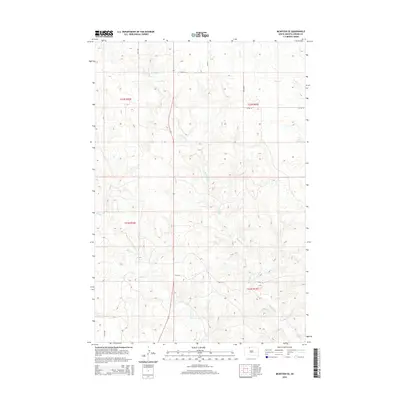 2015 Map of McIntosh SE, 2015 Print