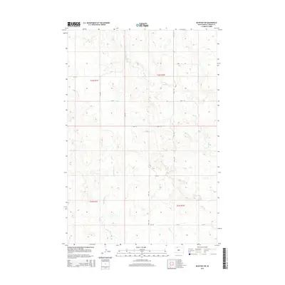 2015 Map of McIntosh SW, 2015 Print