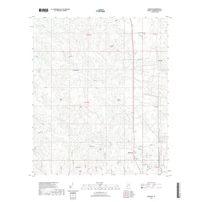2018 Map of McIntosh, 2018 Print