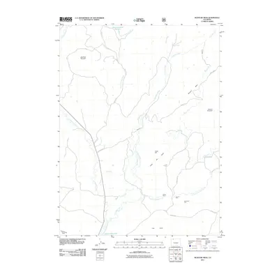 2011 Map of McInturf Mesa, 2011 Print