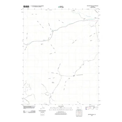 2010 Map of McIntyre Hills, 2010 Print