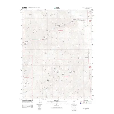 2013 Map of McIntyre Hills, 2013 Print