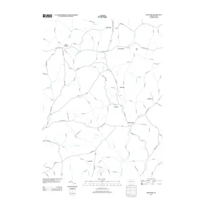 2013 Map of McIntyre, 2013 Print