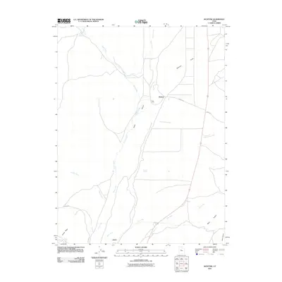 2010 Map of McIntyre, 2010 Print