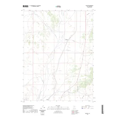 2023 Map of McIntyre, 2023 Print