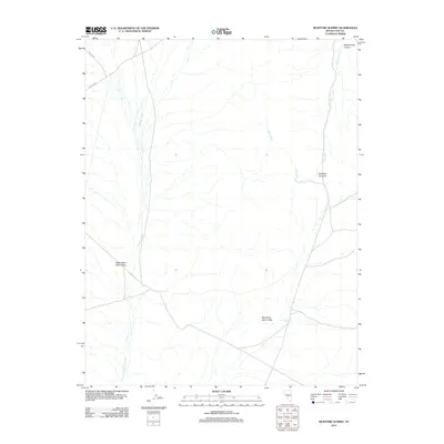 2012 Map of McIntyre Summit, 2012 Print