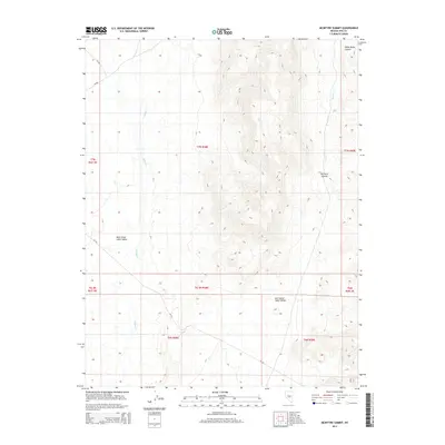 2014 Map of McIntyre Summit, 2014 Print