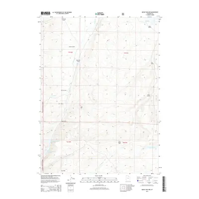 2014 Map of McKay Hollow, 2014 Print