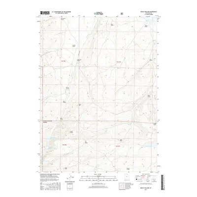 2017 Map of McKay Hollow, 2017 Print