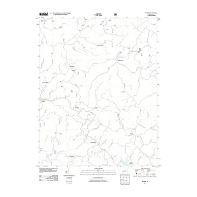 2011 Map of McKee, 2011 Print