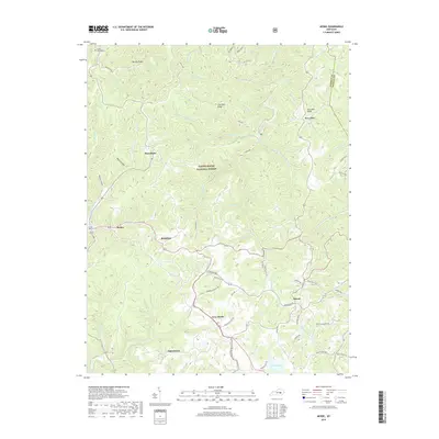 2019 Map of McKee, 2019 Print