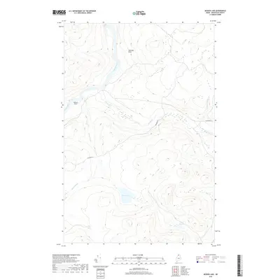 2018 Map of McKeen Lake, 2018 Print