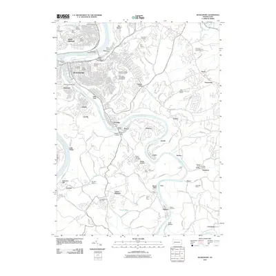 2010 Map of McKeesport, 2010 Print