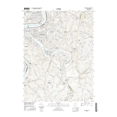 2016 Map of McKeesport, 2016 Print