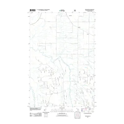 2011 Map of McKeever, 2011 Print