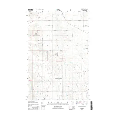 2014 Map of McKeever, 2014 Print