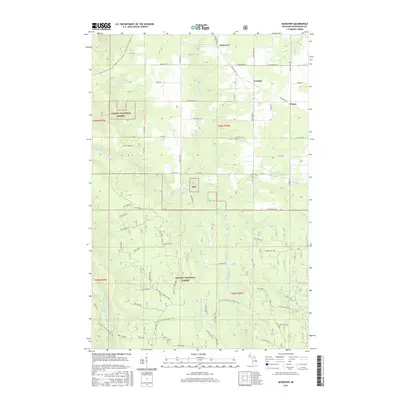 2017 Map of McKeever, 2017 Print