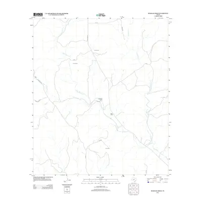 2012 Map of McKegan Draw, 2012 Print