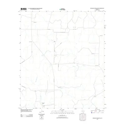 2012 Map of McKegan Draw NE, 2012 Print