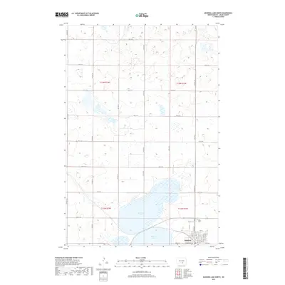 2017 Map of McKenna Lake North, 2017 Print
