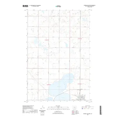 2020 Map of McKenna Lake North, 2020 Print