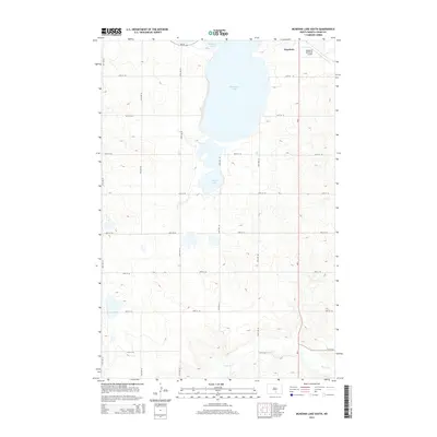 2014 Map of McKenna Lake South, 2014 Print