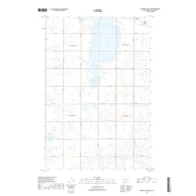 2017 Map of McKenna Lake South, 2017 Print