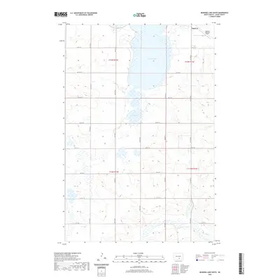 2020 Map of McKenna Lake South, 2020 Print